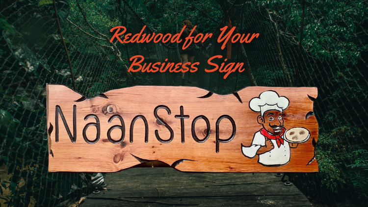 Redwood for Your Business Sign – Yellowstone Redwood Signs